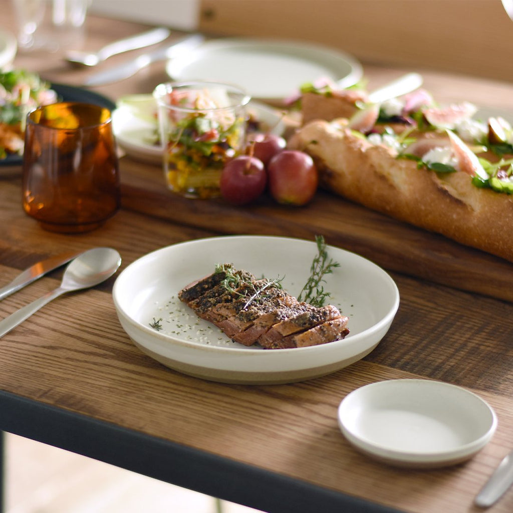 KINTO CLK-151 DEEP PLATE 210MM WHITE