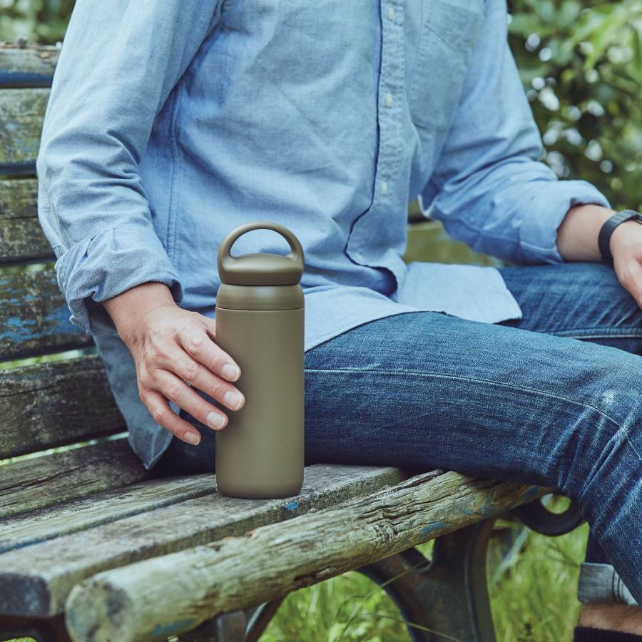 KINTO DAY OFF TUMBLER 500ML KHAKI