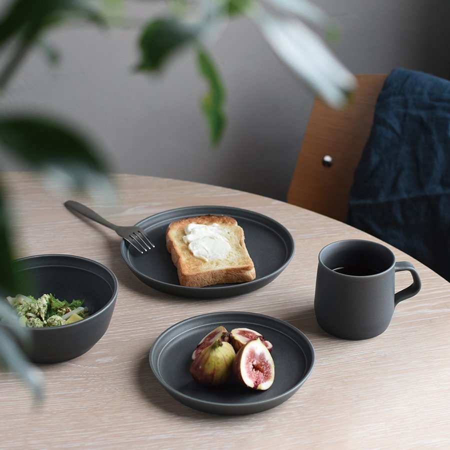 KINTO FOG PLATE 160MM DARK GRAY