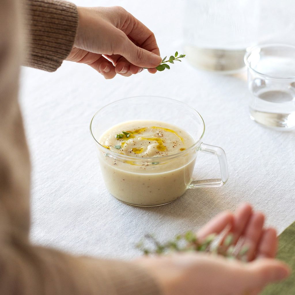 KINTO CAST SOUP CUP 420ML CLEAR