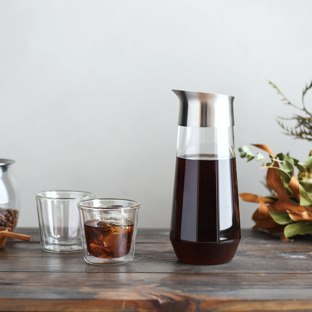 KINTO LUCE COLD BREW CARAFE 1L CLEAR