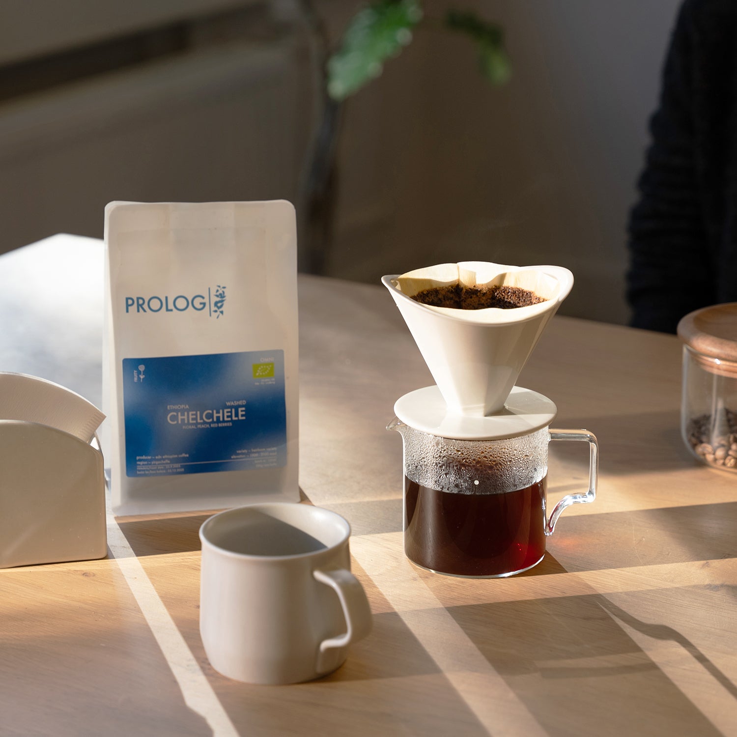 PROLOGコーヒーセットTARPtoTARP PROLOG x TARPtoTARP Wooden Wear for Coffee kettle.