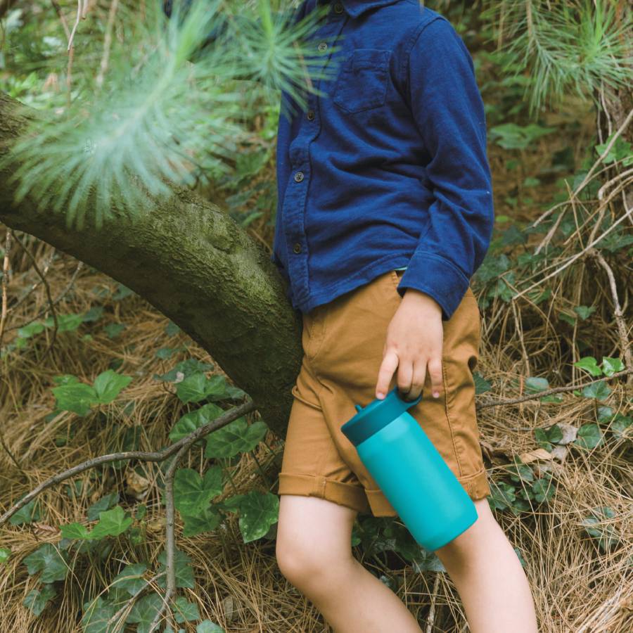 KINTO PLAY TUMBLER 300ML/480ML LID TURQUOISE