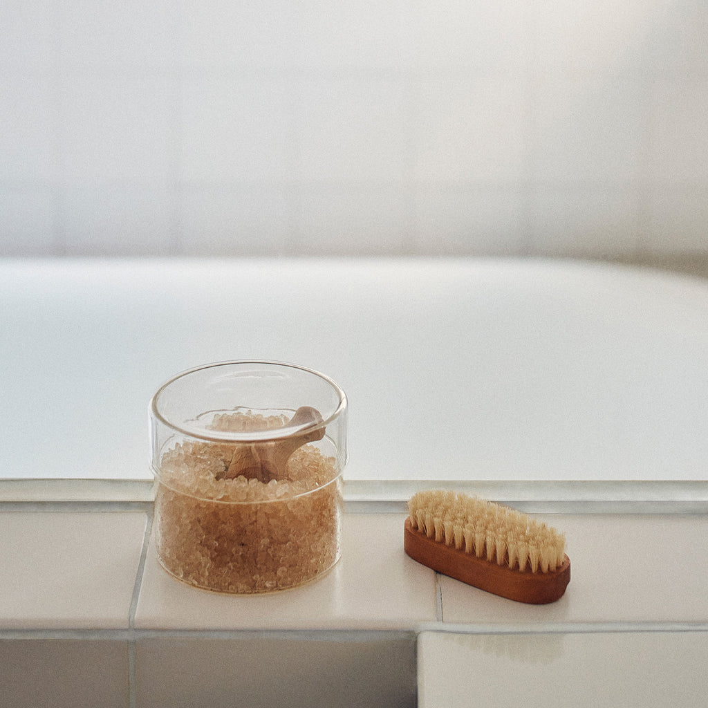 KINTO SCHALE GLASS CASE 100X85MM CLEAR