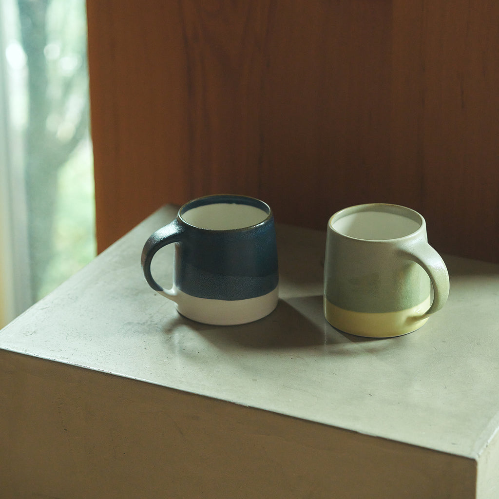 KINTO SCS-S03 MUG 320ML MOSS GREEN X YELLOW