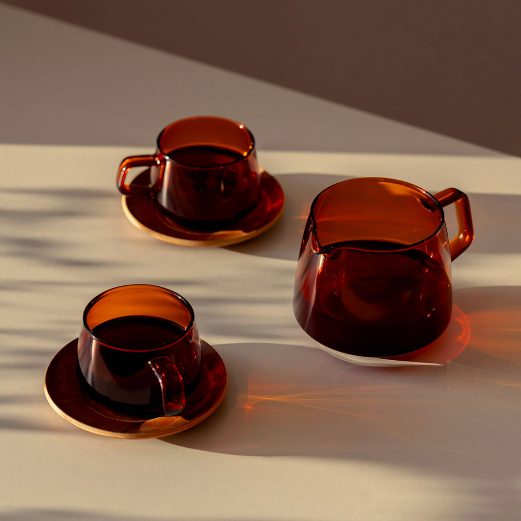 KINTO SEPIA JUG 4CUPS + 2 SEPIA CUPS DEFAULT TITLE