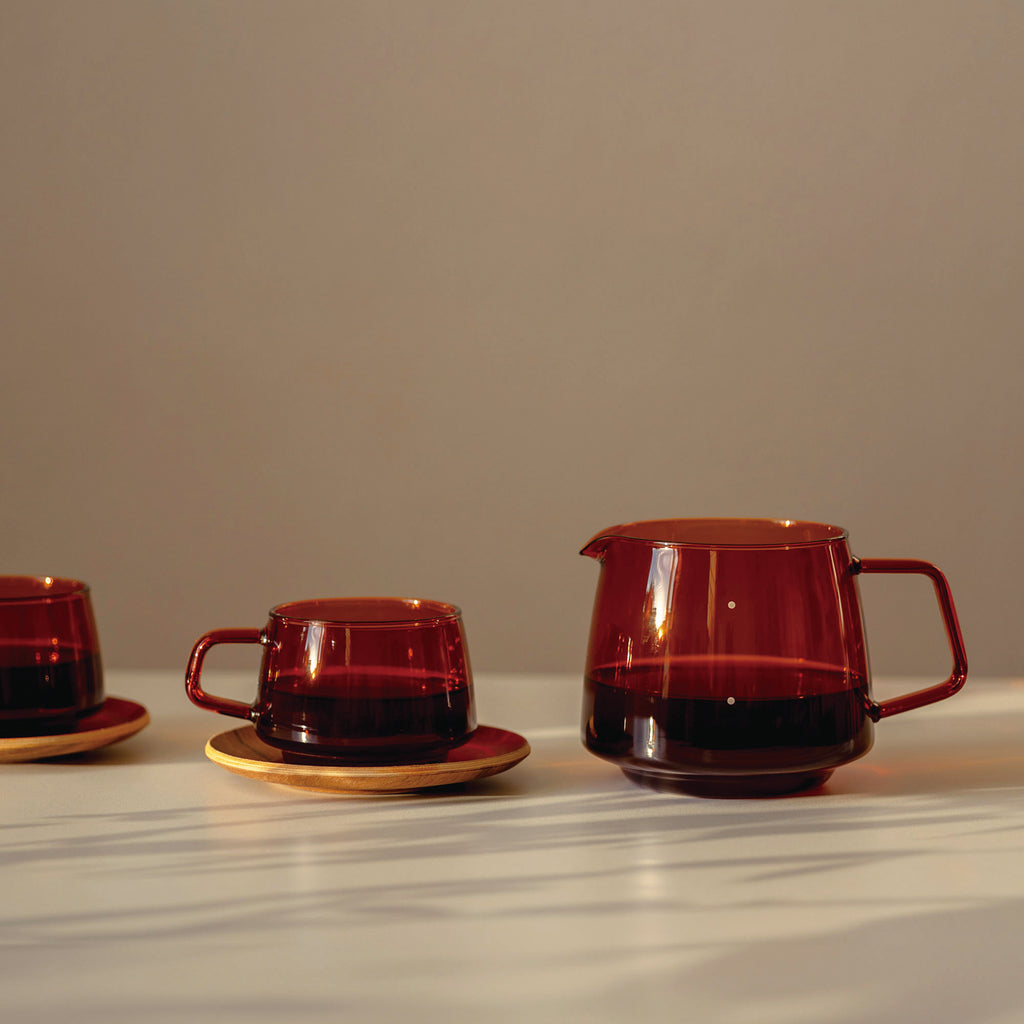 Kinto SEPIA jug 4cups + 2 SEPIA cups Default Title 4