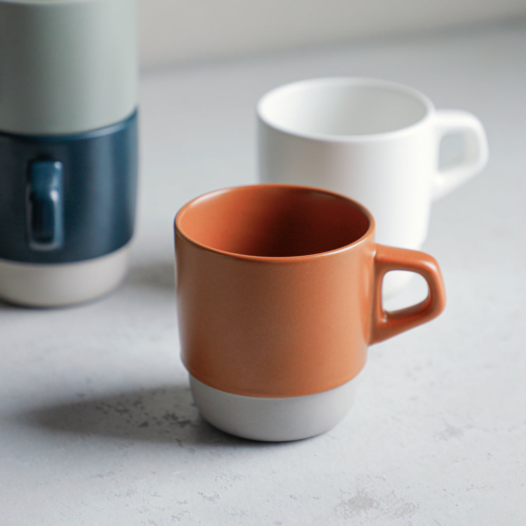 KINTO SCS STACKING MUG 320ML ORANGE