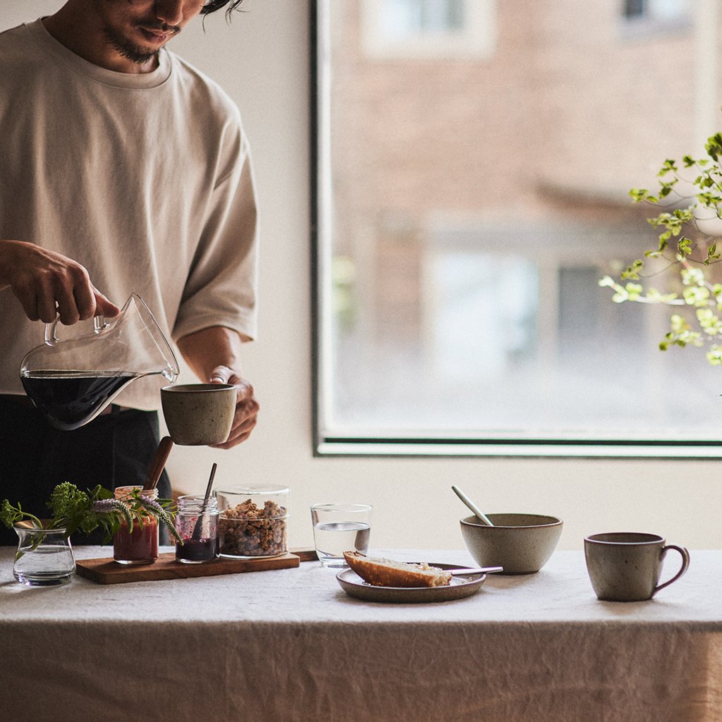 Kinto TERRA bowl 135mm beige 2