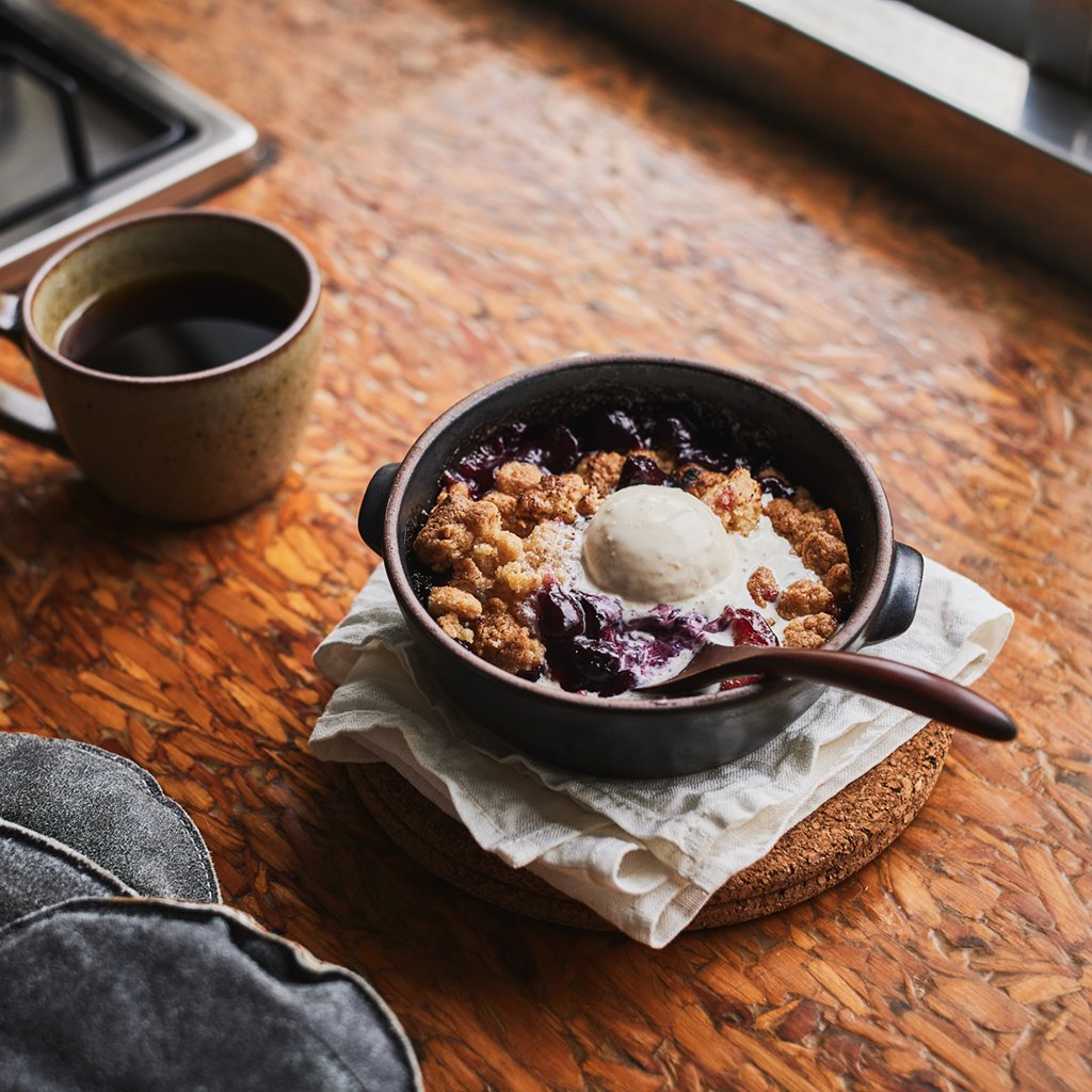 Kinto TERRA grill dish 145mm beige 3