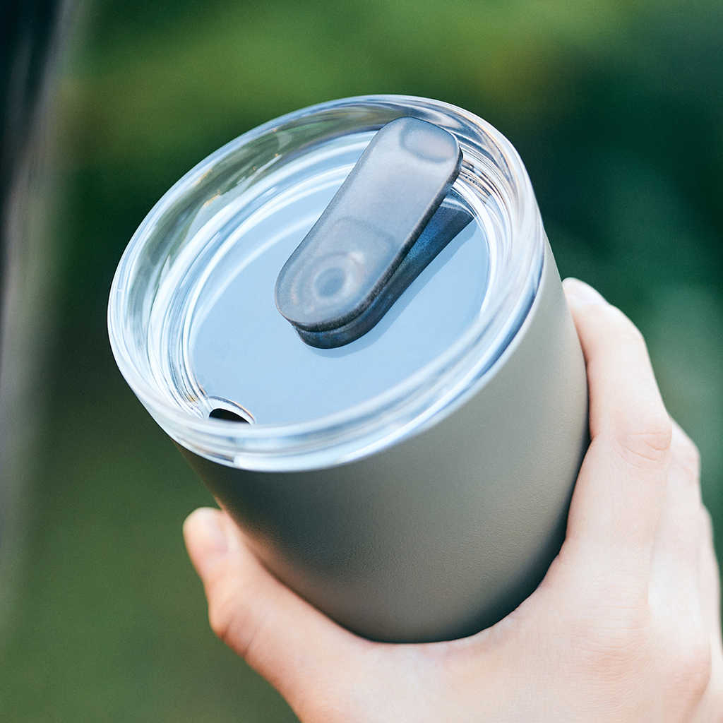 KINTO TO GO TUMBLER 240ML/360ML LID WITH PLUG CLEAR