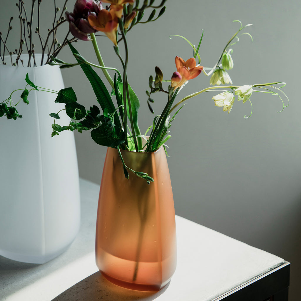 Kinto TRE vase 115x200mm white 2