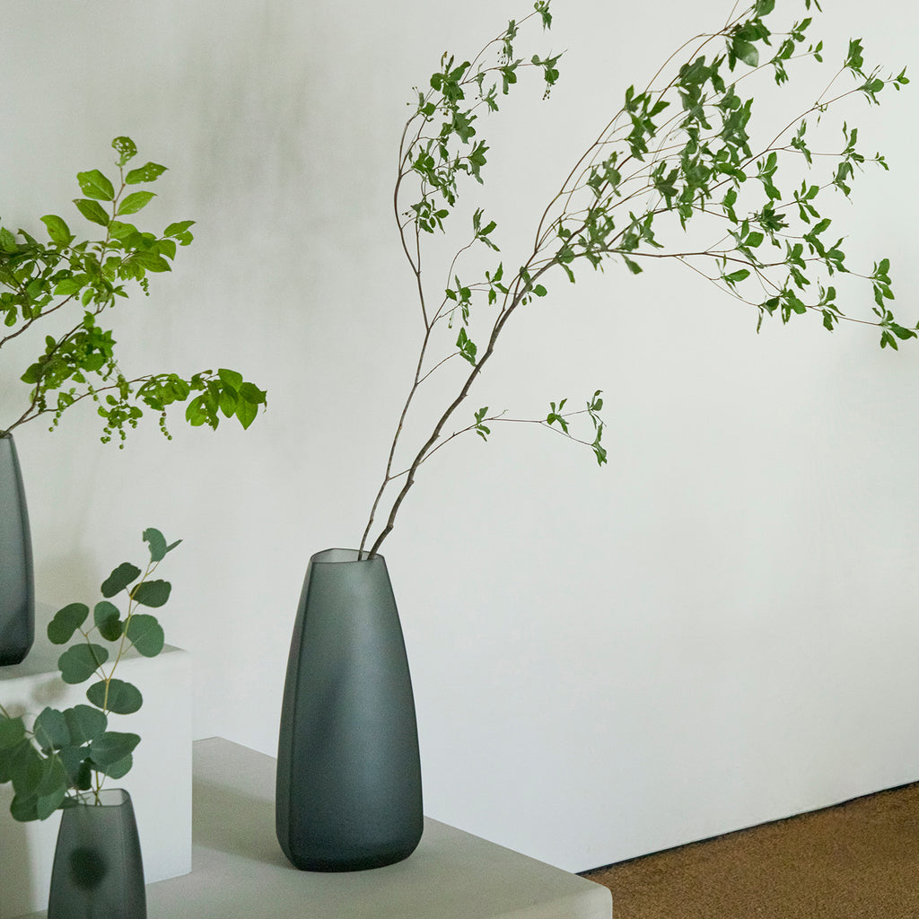 Kinto TRE vase 200x420mm  white 1