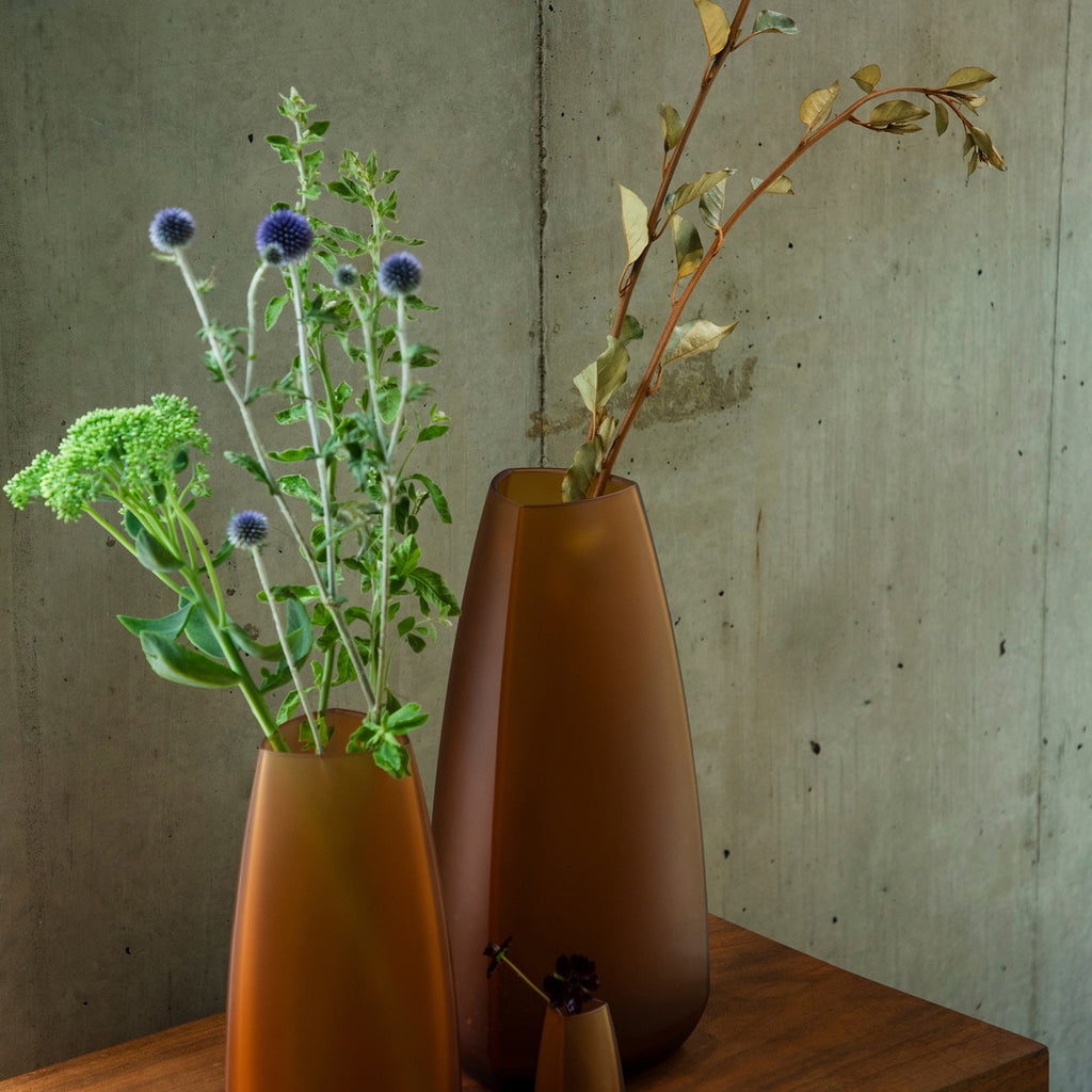 Kinto TRE vase 200x420mm  white 4