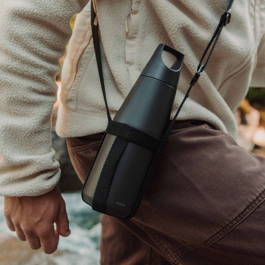 KINTO TUMBLER STRAP 77MM BLACK