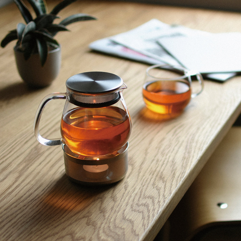 Kinto UNITEA one touch teapot 720ml + tea warmer Default Title 5