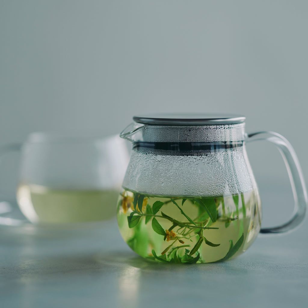 KINTO UNITEA ONE TOUCH TEAPOT 460ML CLEAR