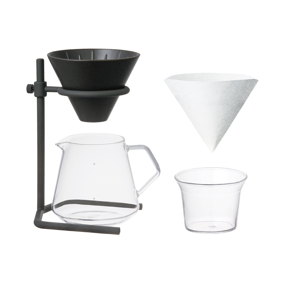  KINTO SCS-S04 BREWER STAND SET 4CUPS  BLACK-NO-COLOR