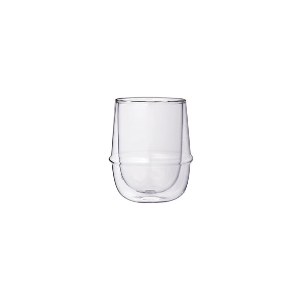 KINTO KRONOS DOUBLE WALL COFFEE CUP 250ML CLEAR 