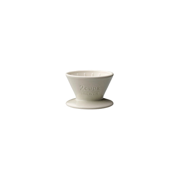 KINTO SCS BREWER 2CUPS PORCELAIN WHITE