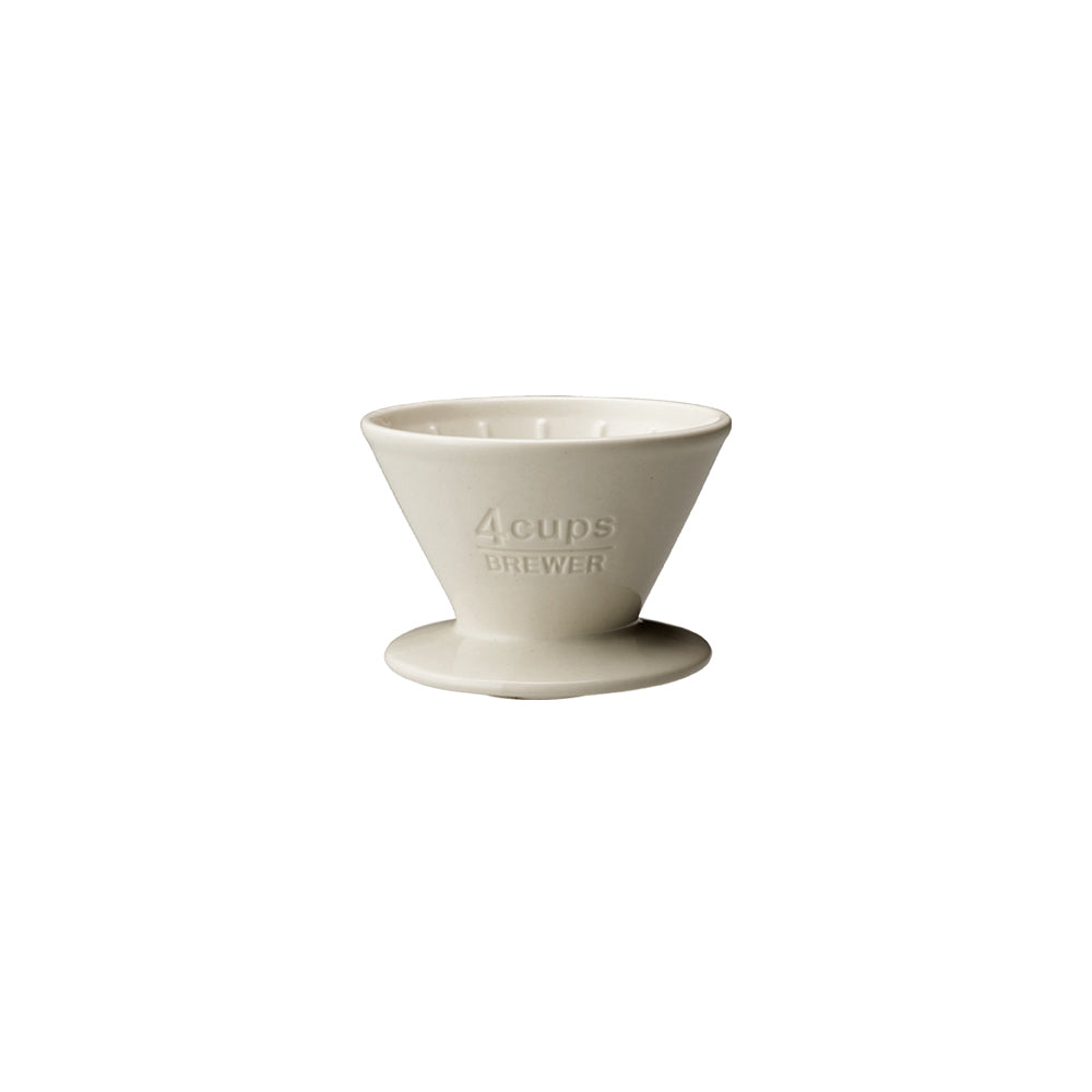  KINTO SCS BREWER 4CUPS PORCELAIN  WHITE 