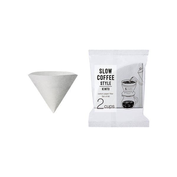 KINTO SCS COTTON PAPER FILTER 2CUPS CLEAR 