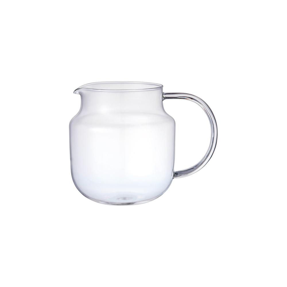  KINTO ONE TOUCH TEAPOT 620ML GLASS JUG  CLEAR