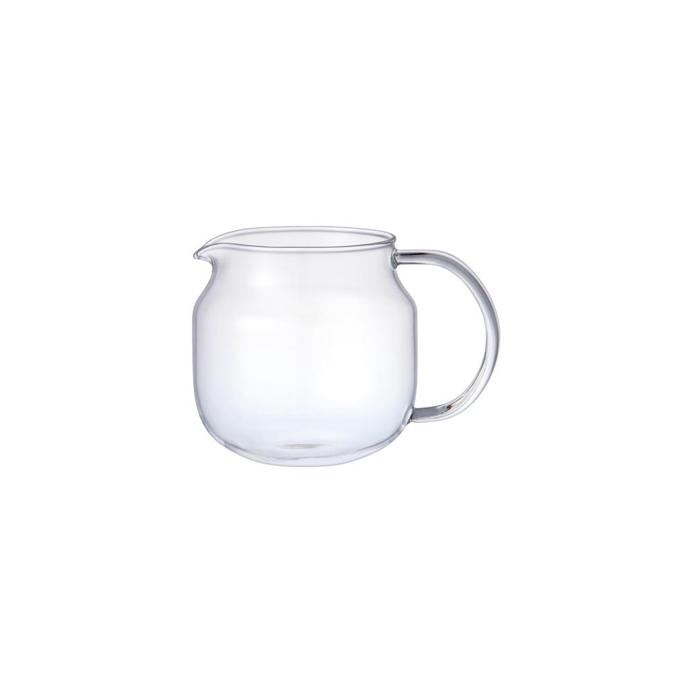  KINTO ONE TOUCH TEAPOT 450ML GLASS JUG  CLEAR
